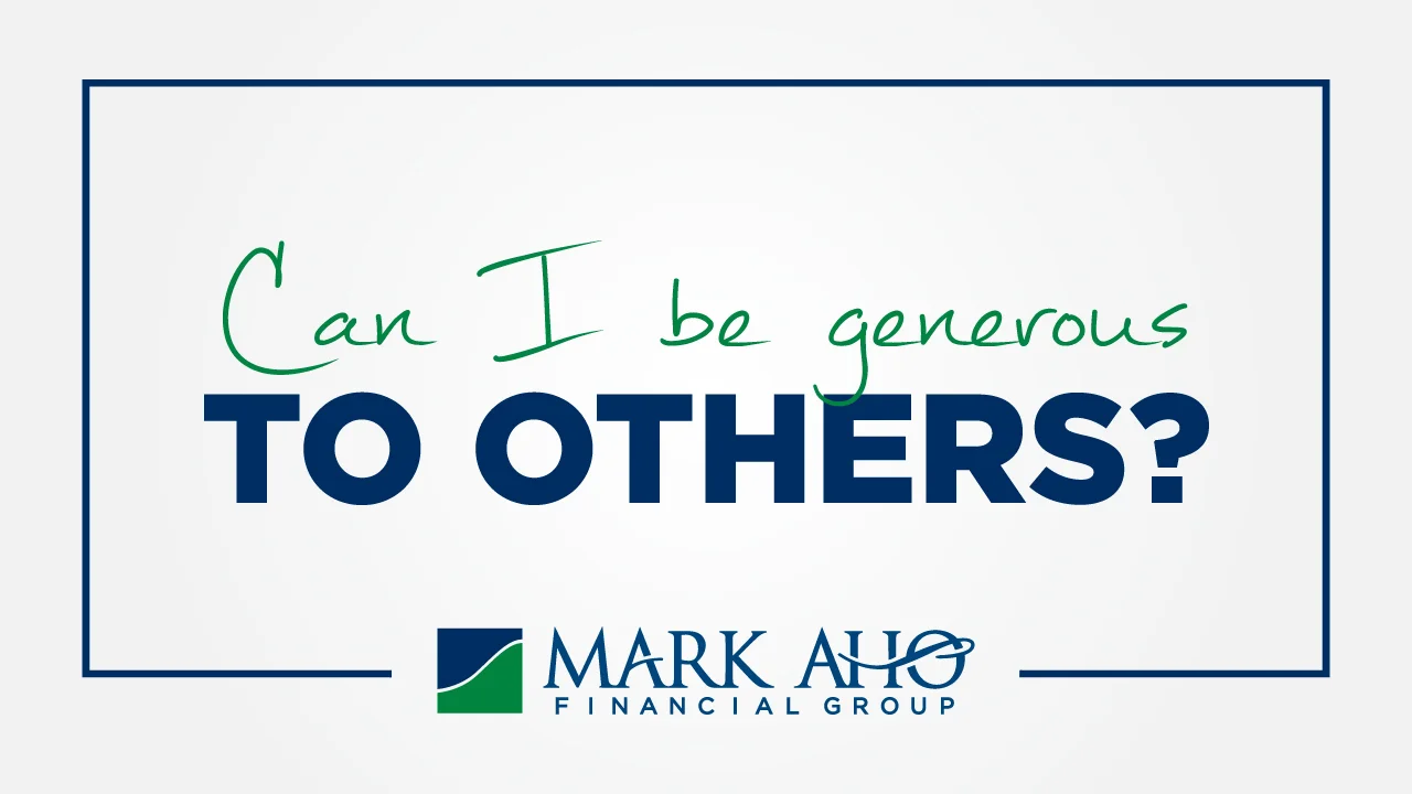 Can I be generous to others